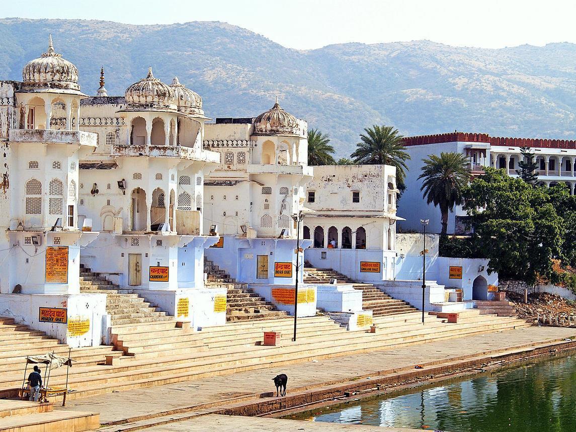 Anandam Palace Pushkar พุชการ์ ภายนอก รูปภาพ